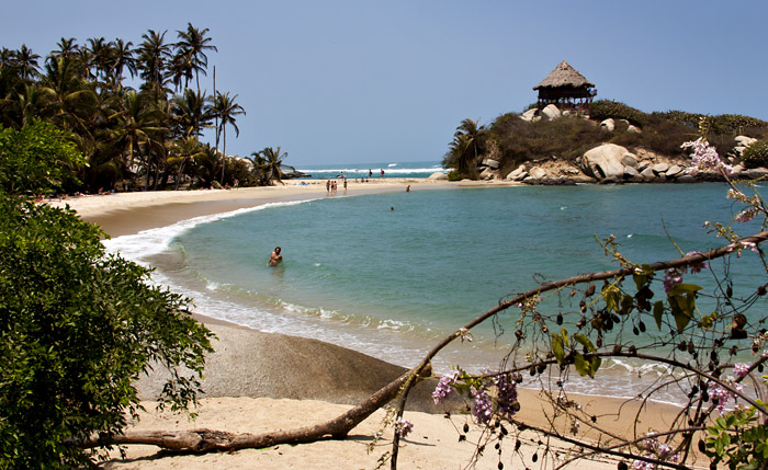 Spiaggia, Parco Tayrona, Colombia