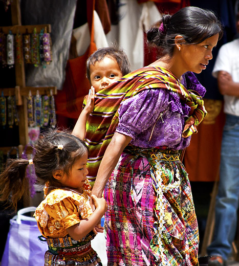 Mamma e figli, Guatemala