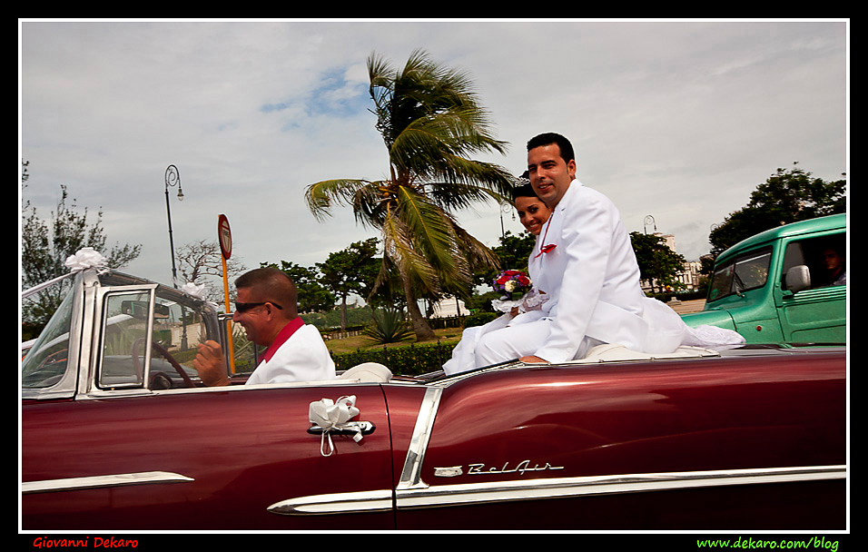 Just married, Havana, Cuba