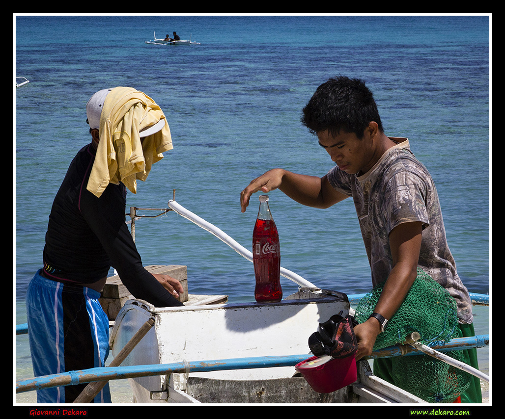 Fishermen in Malapascua, Philippines, 2018