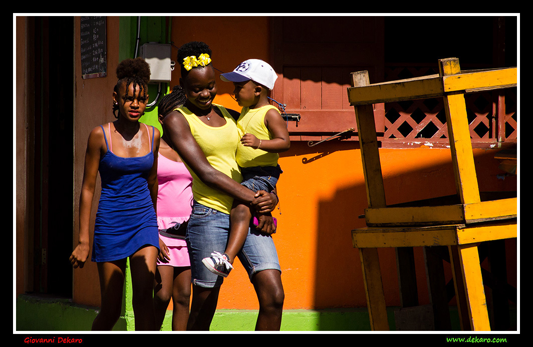 Girls in Soufriere, St. Lucia, 2017