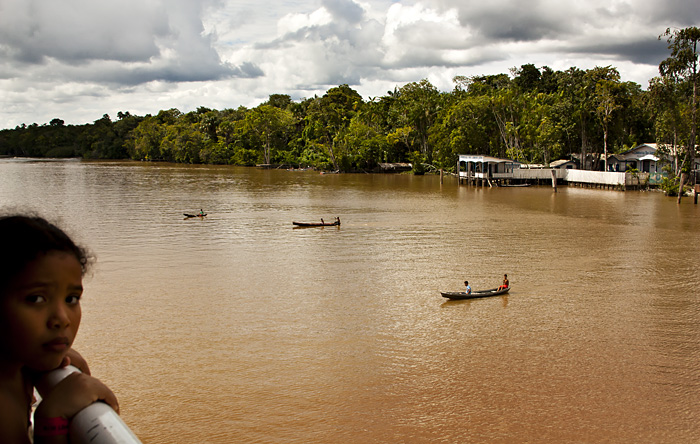 Canoe sul rio
