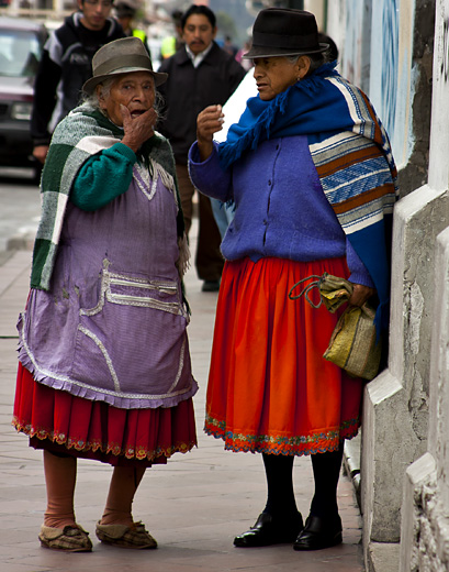 Signore a Cuenca, Ecuador