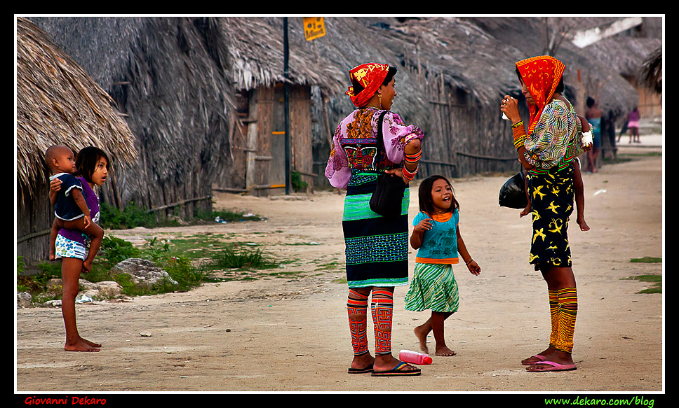 Caledonia village, Kuna Yala (San Blas), Panama