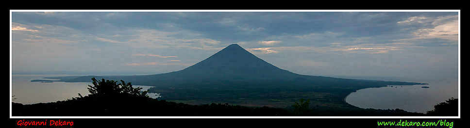 Volcano on Ometepe island, Nicaragua