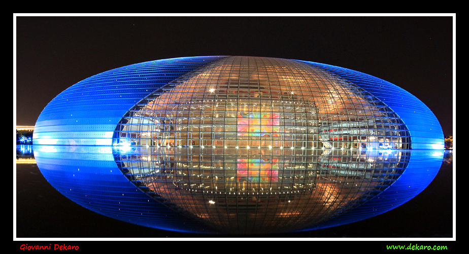 Bejiing Opera in blue