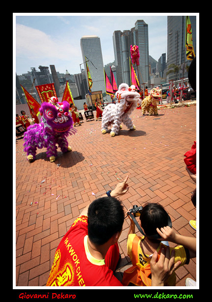 Dragons in Hong Kong