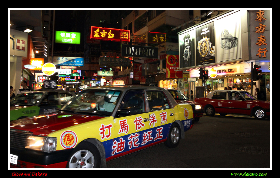 Hong Kong Taxi