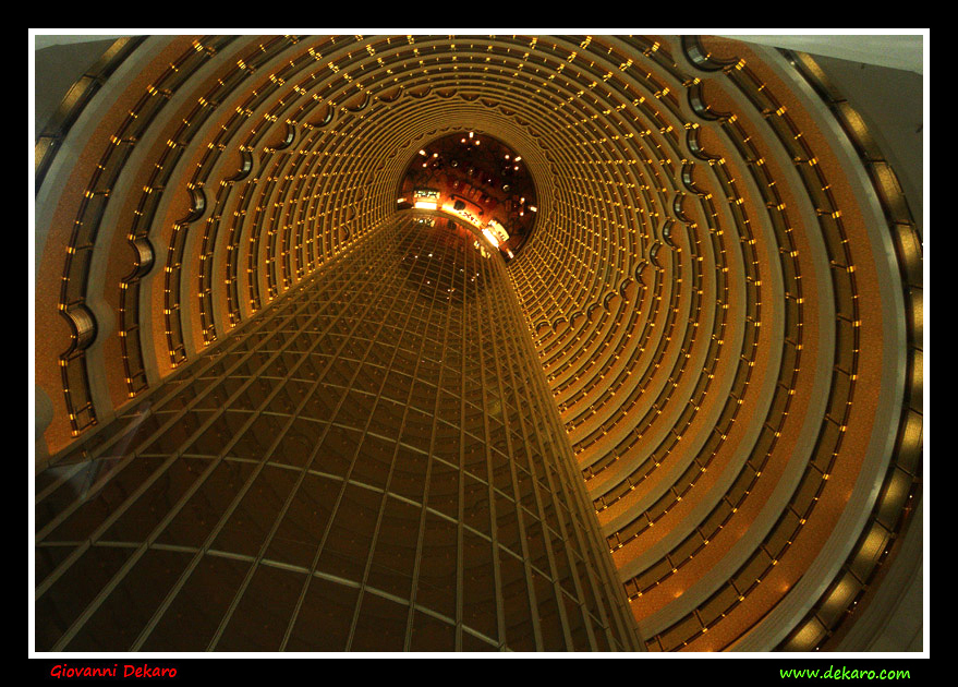 Inside a Shanghai skyscraper