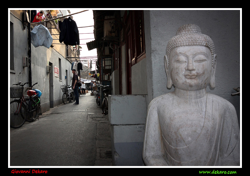 Little street in Shanghai