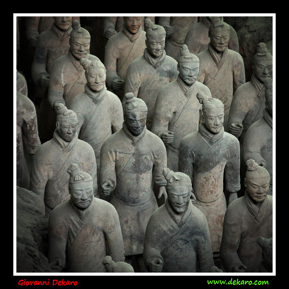 The Terracotta Army in Xian
