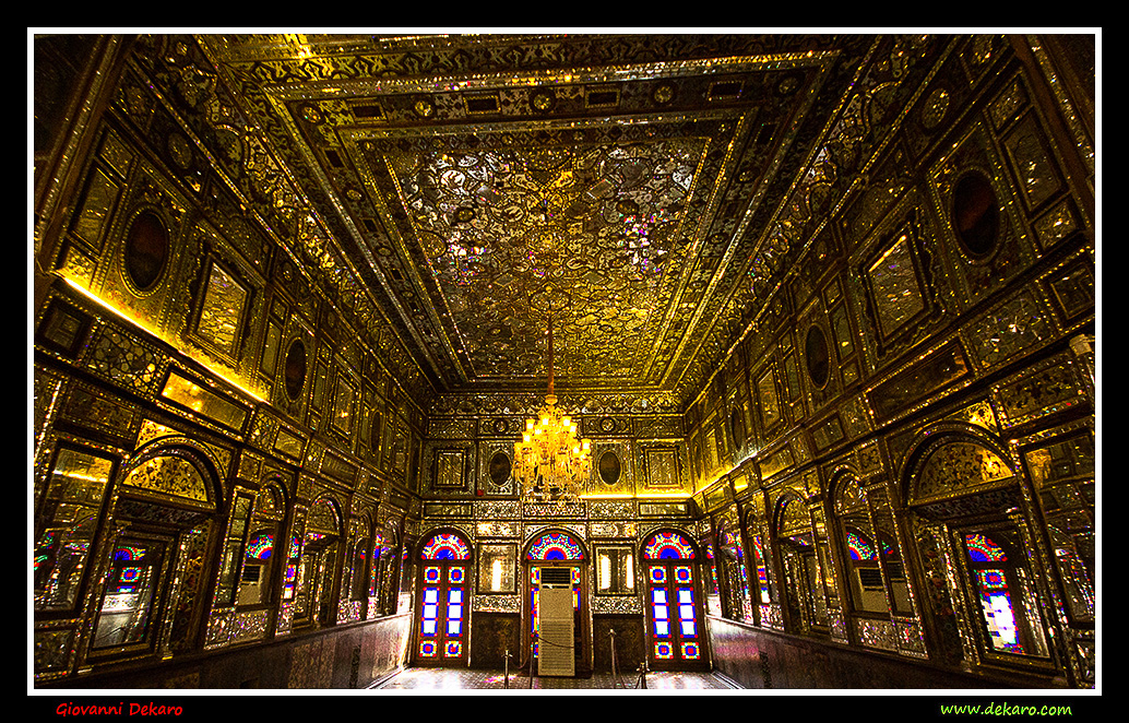 A room in the Golestan Palace, Theran
