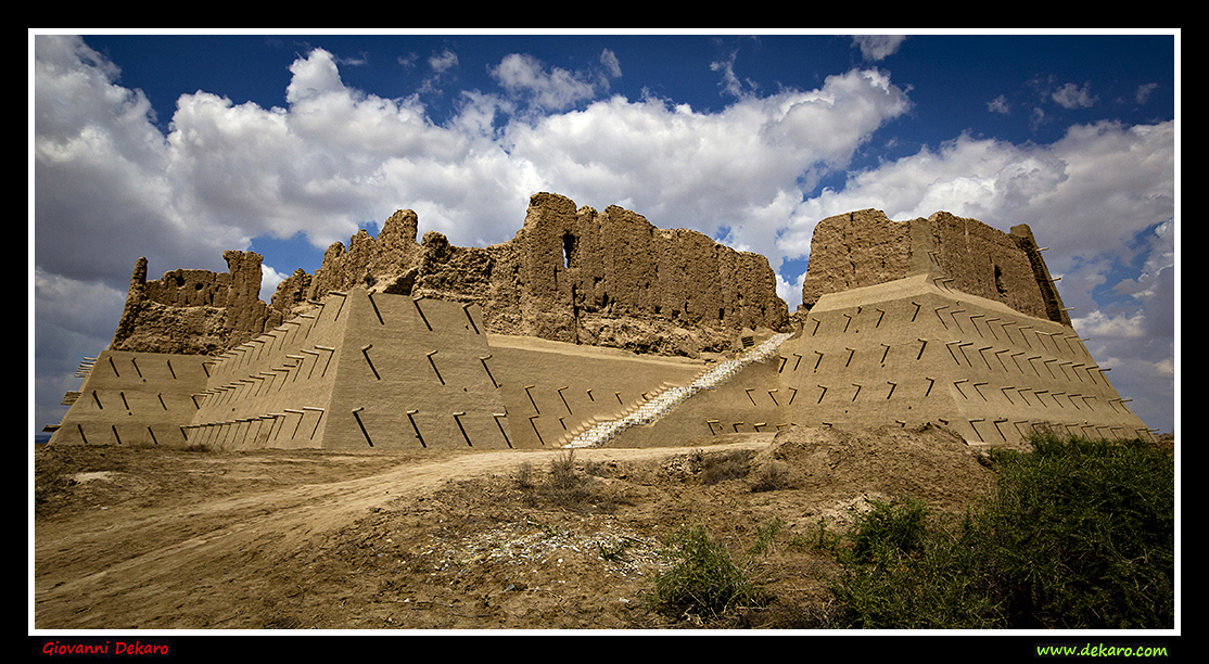 Fortress of Elliq-Qala, Karakalpakstan, Uzbekistan