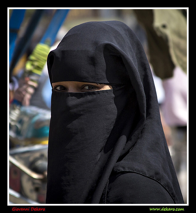 Muslim little girl, India
