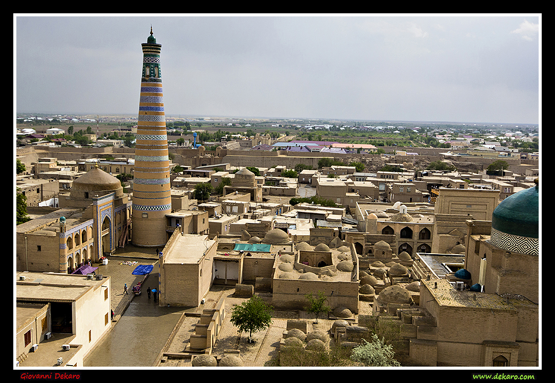 Khiva walled old city, Uzbekistan