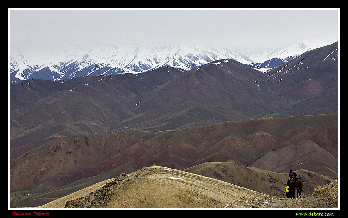 Landscape in Kyrgyzstan