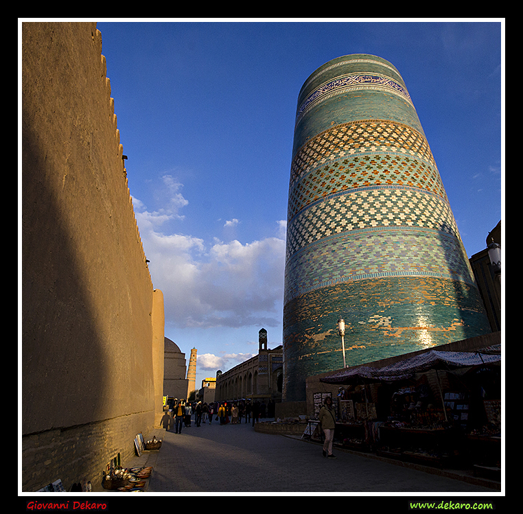 Kalta Minor Minaret, Khiva, Uzbekistan