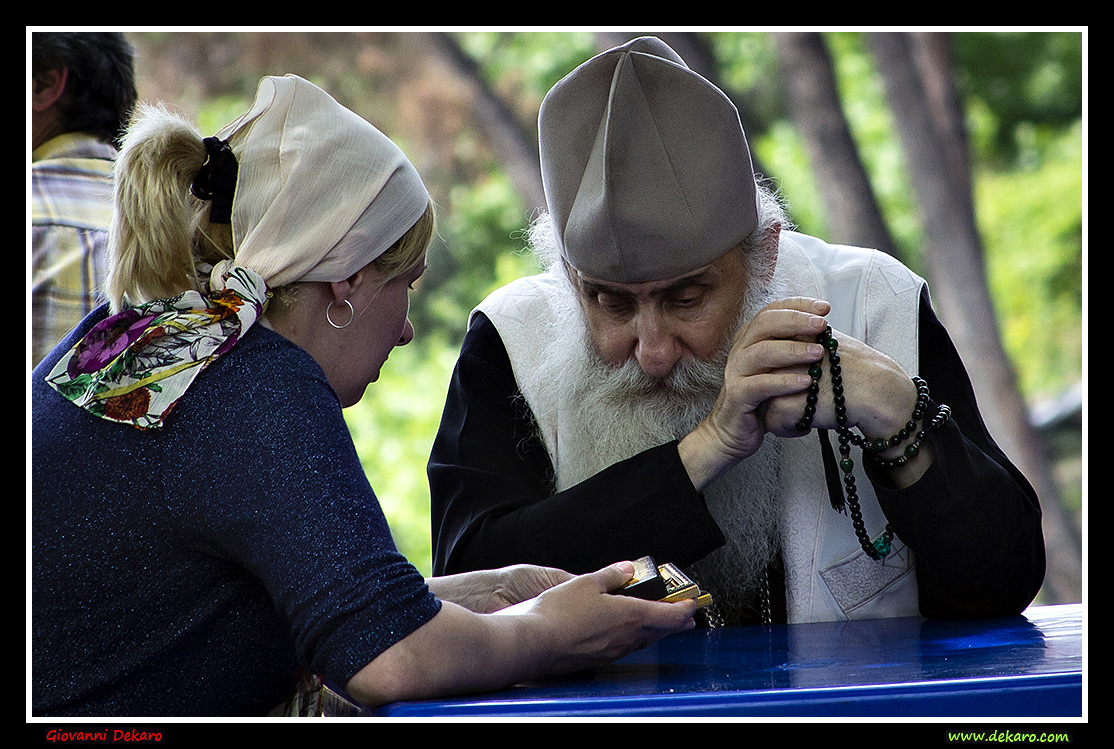 Orthodox priest in Georgia