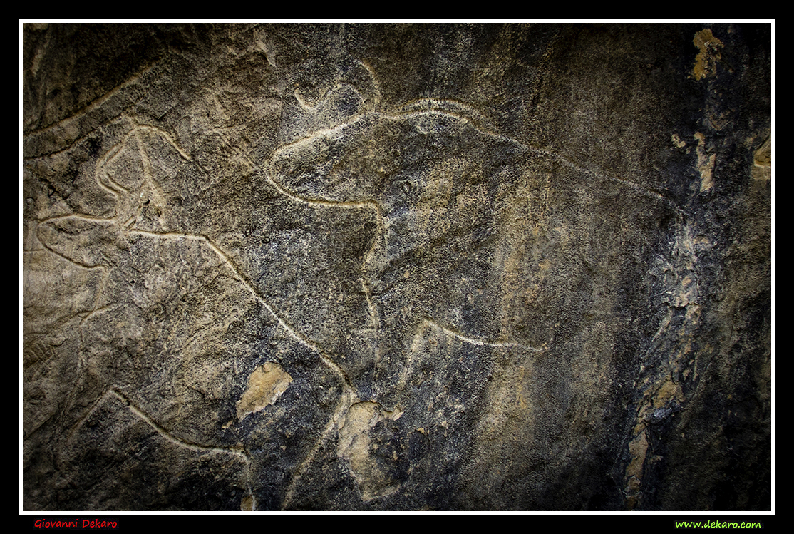 Gobustan petroglyphs, Azerbaijan