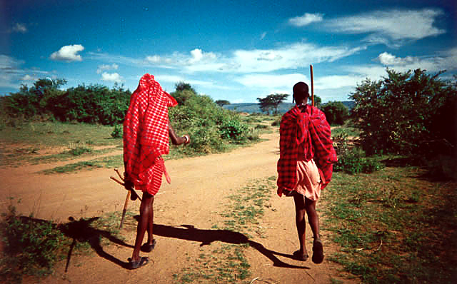 Masai in Kenya, 1999
