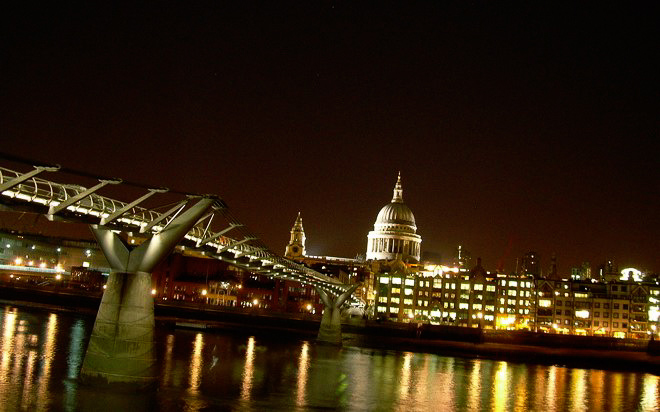 Millennium bridge, London, U.K., 2006