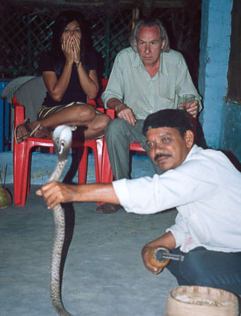 Snake-charmer, India, 2004
