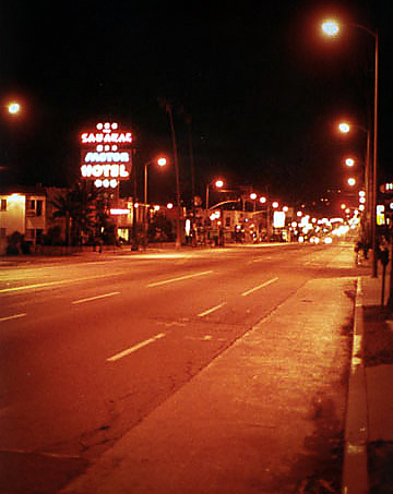 Sunset boulevard, Los Angeles, USA, 1993