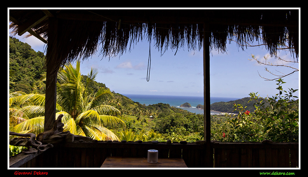 My hut in Dominica, 2017