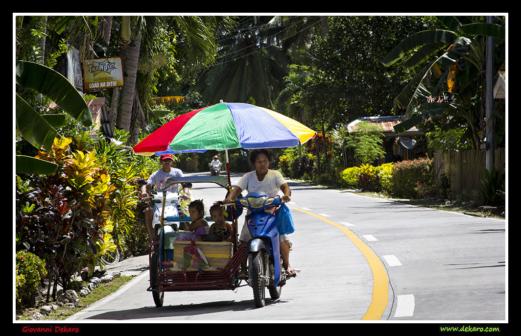 Street in Poro, Camotes Islands, Philippines, 2018
