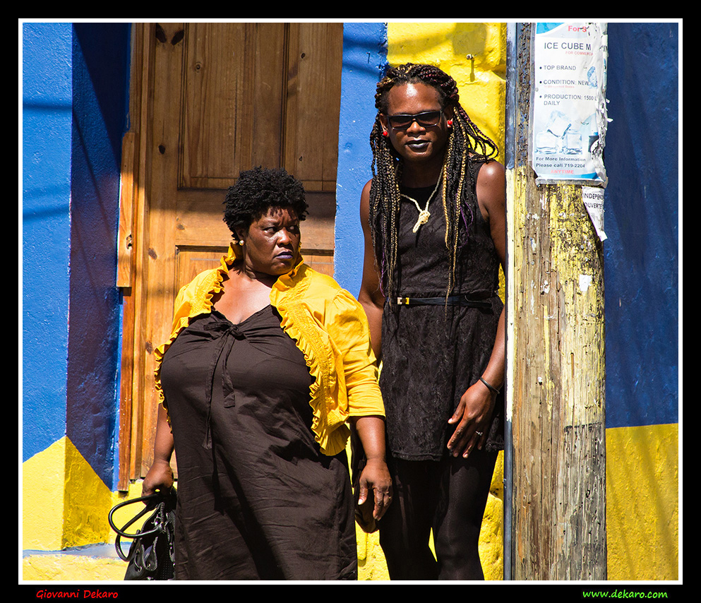 Women in Soufriere, St. Lucia, 2017